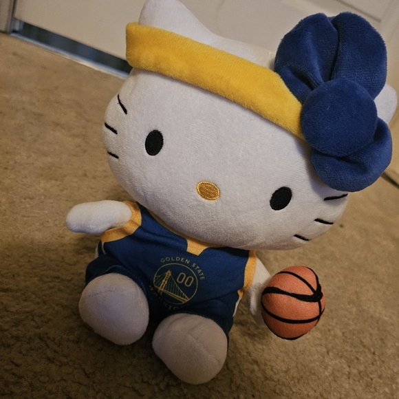 Hello kitty warriors plush sanrio hello kitty nba - Picture 4 of 6